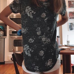 floral shirt size xs